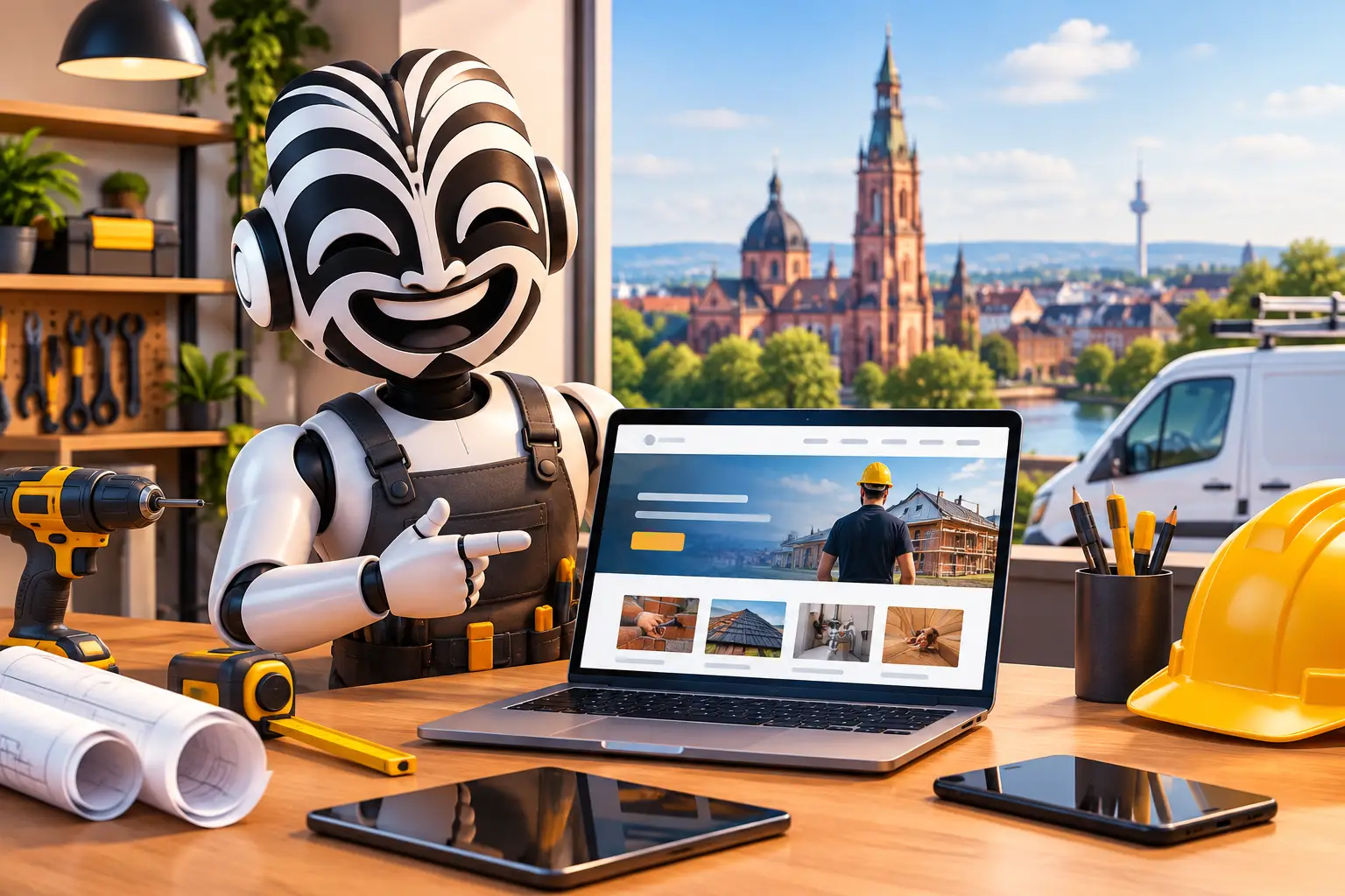 Webdesign für Handwerker in Karlsruhe, das wirkt
